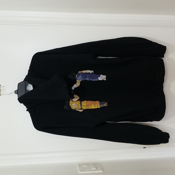 Dragon Ball Z men's black pullover hoodie size XL - Picture 2 of 5